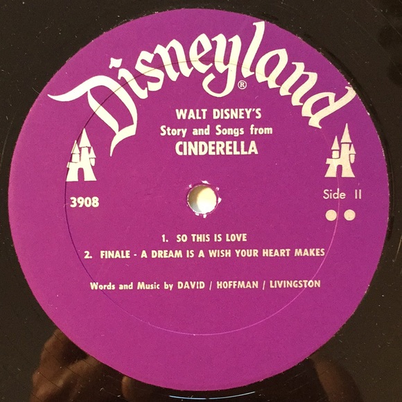 Walt Disney’s - “Cinderella” Vinyl LP - Picture 5 of 5